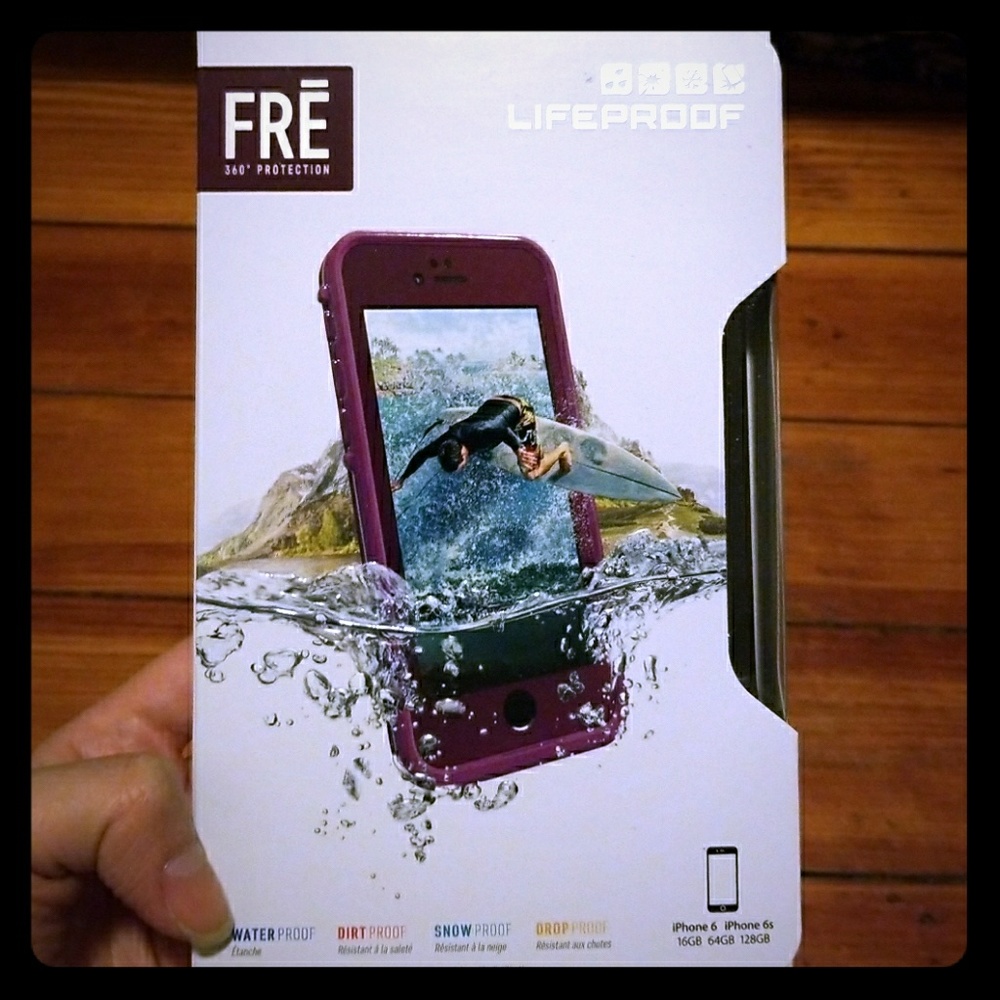 Lifeproof FRE case: Eggplant purple